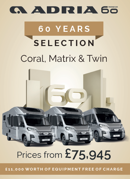 Adria 60 Year Coral, Matrix & Twin 2026