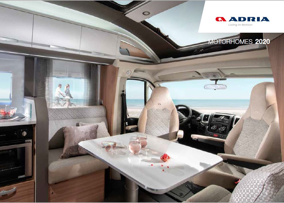 Adria 2020 Motorhome Brochure