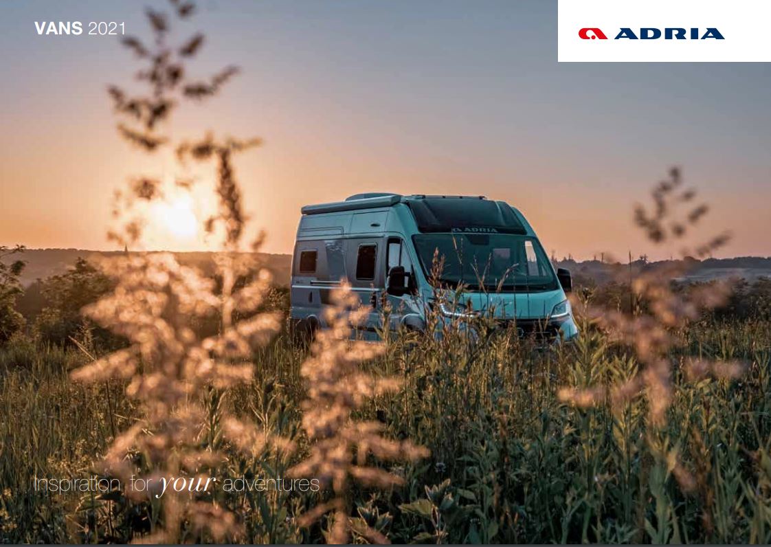 Adria 2021 Van Brochure