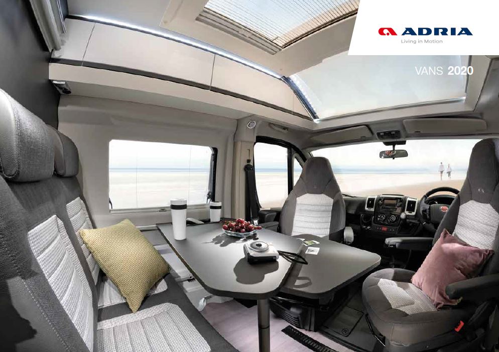 Adria 2020 Van Brochure
