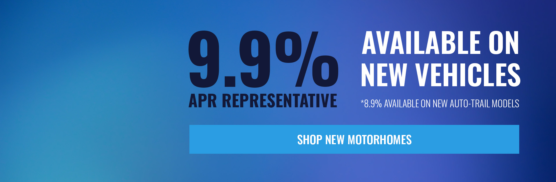 9.9% APR Banner