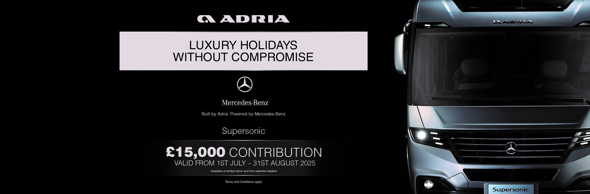 Adria Supersonic Motorhomes