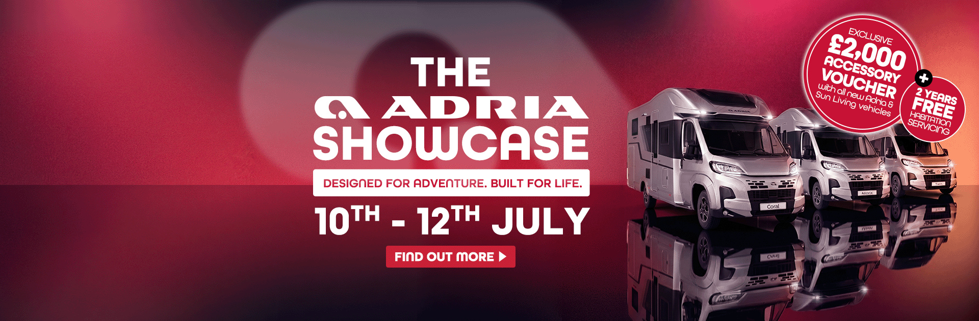 Adria Showcase Banner