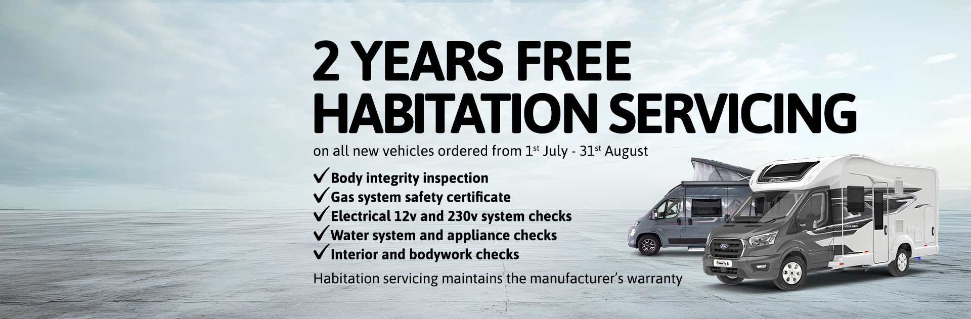 2 Years Habitation Service