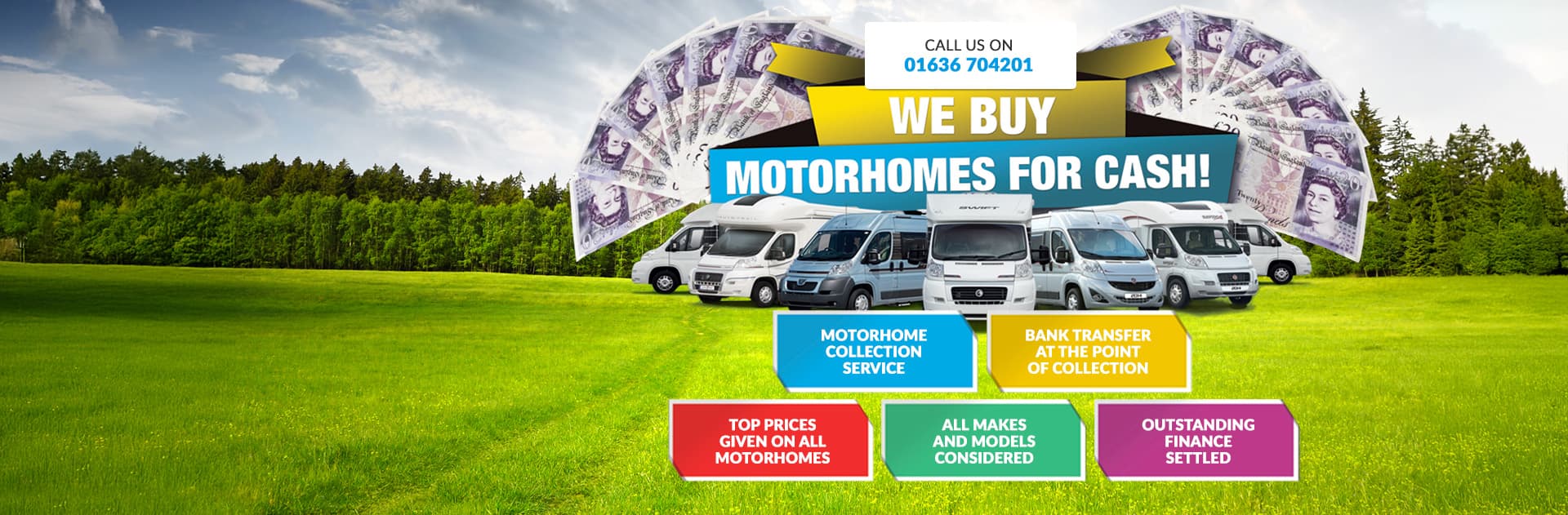 We Buy Motorhomes For Cash