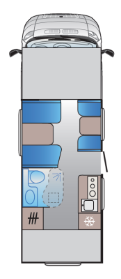 Fiat Elddis Evolution 196+ 140BHP